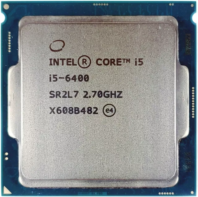Intel Core i5-6400, 2.7GHz, 4-Cores, Skylake-S, SR2L7, Socket 1151, WORKING