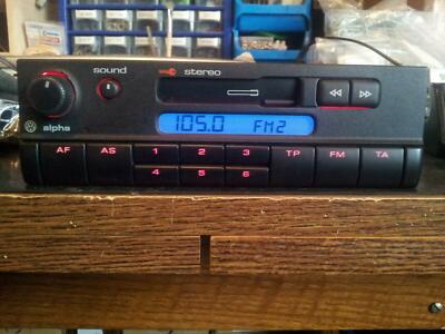 Autoradio VW Alpha 4 GOLF PASSAT t4 Scirocco Jetta Vento Radio Gamma 