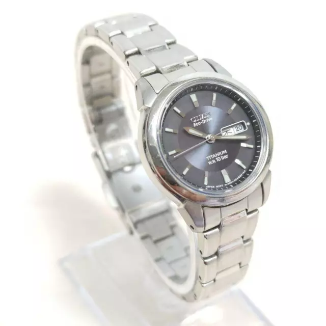 CITIZEN Wrist Watch EcoDrive Titanium WR10bar GN-4W-S USED