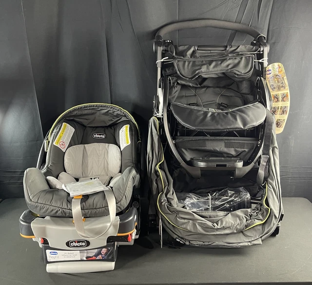 Chicco KeyFit 30 Activ3 Jog Stroller & Car Seat Solar New No Box Exp 01/01/2028