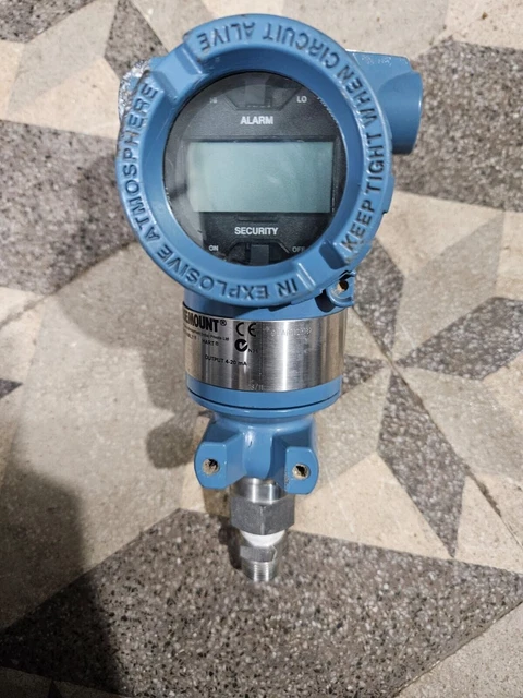 Transmetteur de pression Rosemount 3051TG3A2B21AB4K5M5Q4 0 à 10 kg/cm2