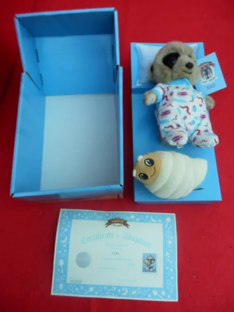 Baby Oleg Compare the Meerkat Plush toy, BNWT and certificate, original box