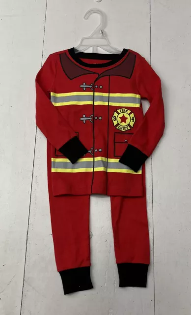 Old Navy Firefighter Costume Pj Set Unisex Kids Size 2T NEW