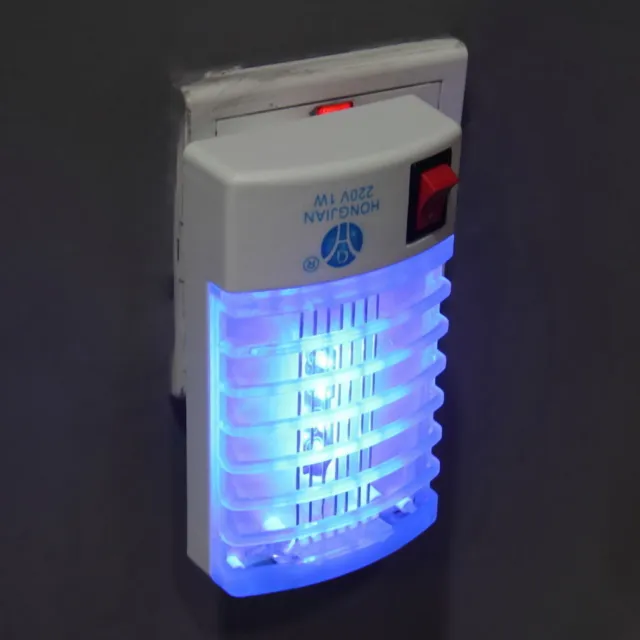 LED Electric UV Mosquito Killer Lamp Fly Bug Insect Repellent Zapper Trap UK