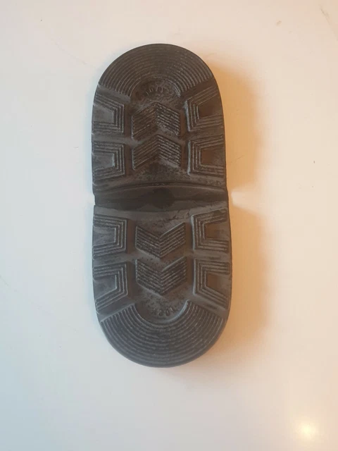 Cobbler Tools Shoe Repair DIY Brown Men Commando Heels Rubber 3 1/4" Topy