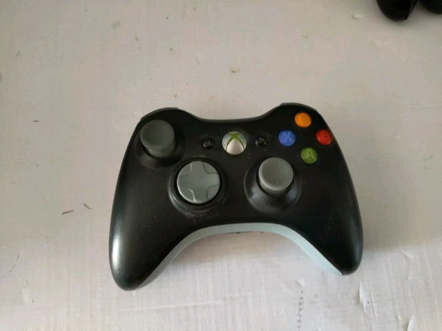 Manette Xbox 360 Sans Fil – Officielle Microsoft – Noire – Occasion France