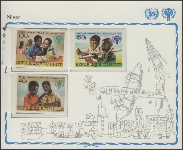 Niger: Kids Learning, 3 UNTIED Brands, Set **