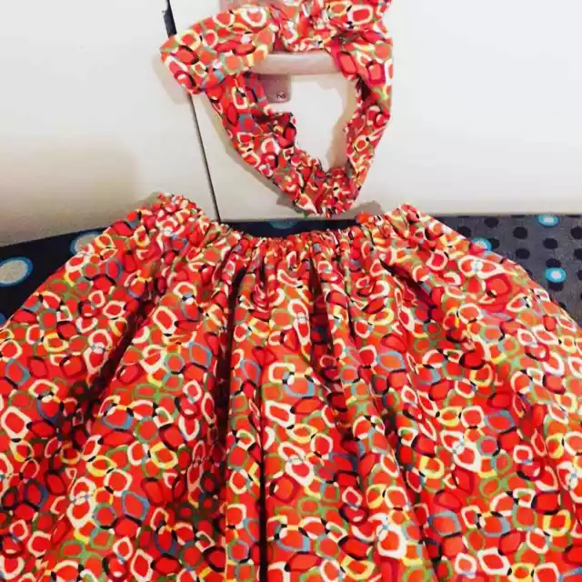 Tenue enfant imprimée africaine