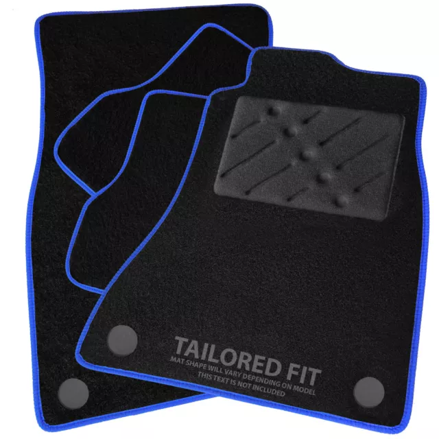 To fit Toyota Avensis 2003-2009 Tailored Black Car Mats (BRW)