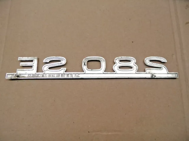 Mercedes Benz W116 280 Se Type Typage Emblème 1168171015 A1168171015 2