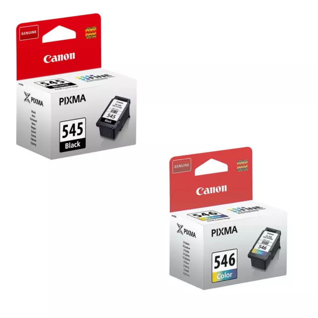CANON PG-545 o CL-546 CARTUCCE ORIGINALI NERA COLORE