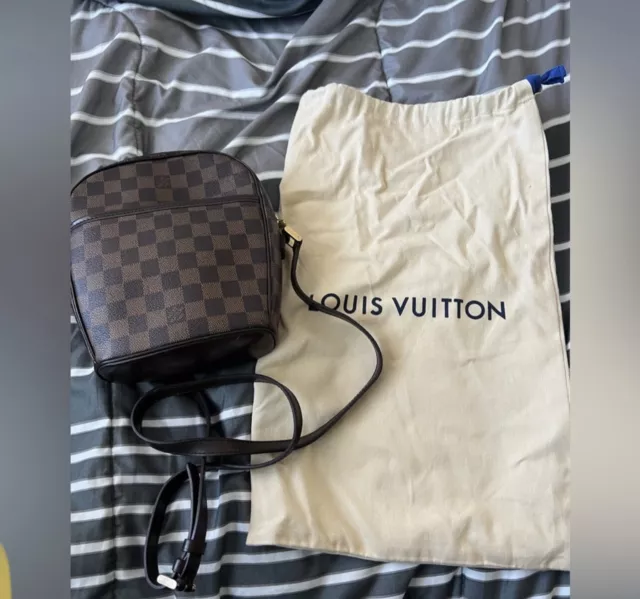 Louis Vuitton Ipanema Crossbody PM Brown Canvas