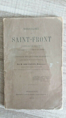 Monographie de Saint Front  cathédrale de Périgueux       1871