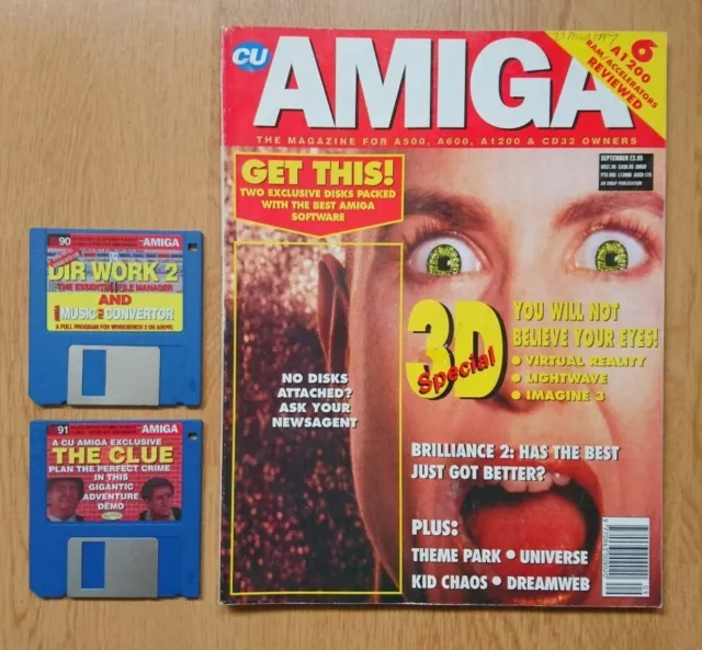 CU Amiga Magazine - September 1994 - 2 Coverdisks - Tested