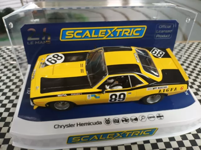 Scalextric C4345 Chrysler Hemi Cuda LeMans 1975 Mint Box Unused