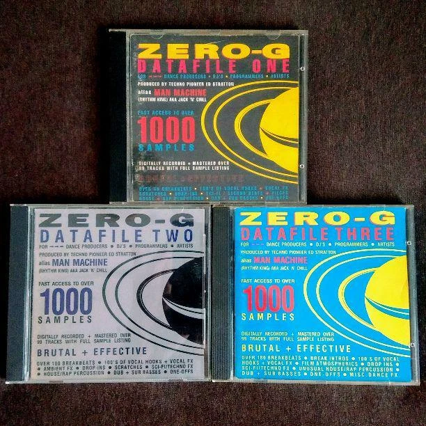 廃盤 ZERO-G DATAFILE 2 サンプリングCD ゼロジー 希少 ZERO-G DATAFILE TWO + THREE セット zero g vintage sampling cd