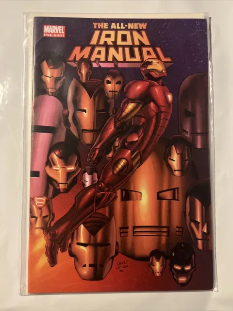 Das Brandneue Iron Manual (Iron Man) #1 Nm Marvel 2008