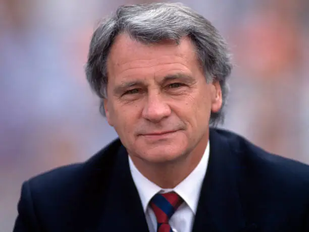 England manager Bobby Robson, circa 1988. - Old Photo