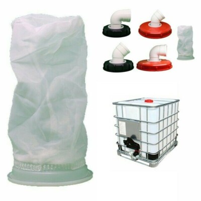 GARDENA Ibc Couvercle Filtre Lavable for Eau Réservoir Pluie Coin DN75 Bâche 
