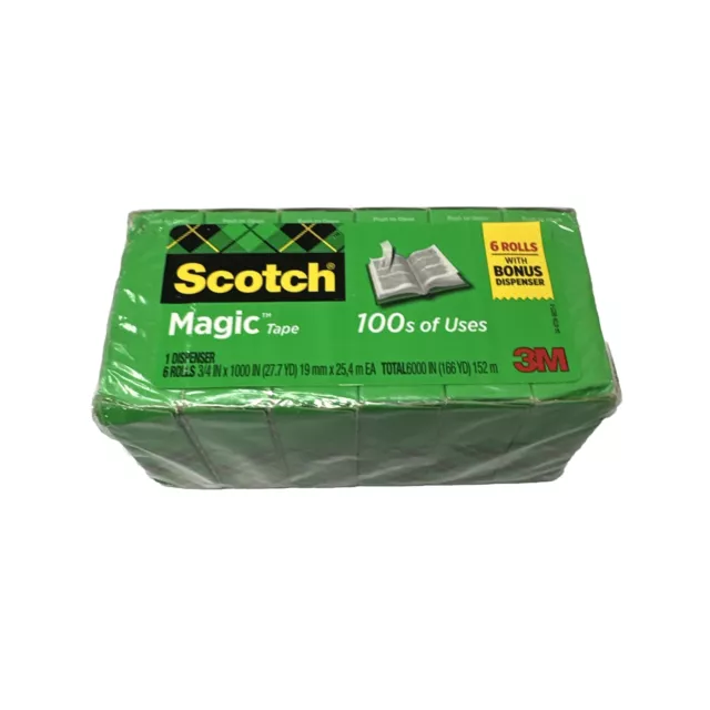 3M 810K6C38 Tape Dispenser - 6 Pack