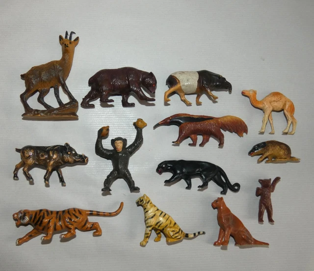 FIGURINE ANCIENNE PLASTIQUE Starlux Prehistoire Animal D36 EUR 9,99