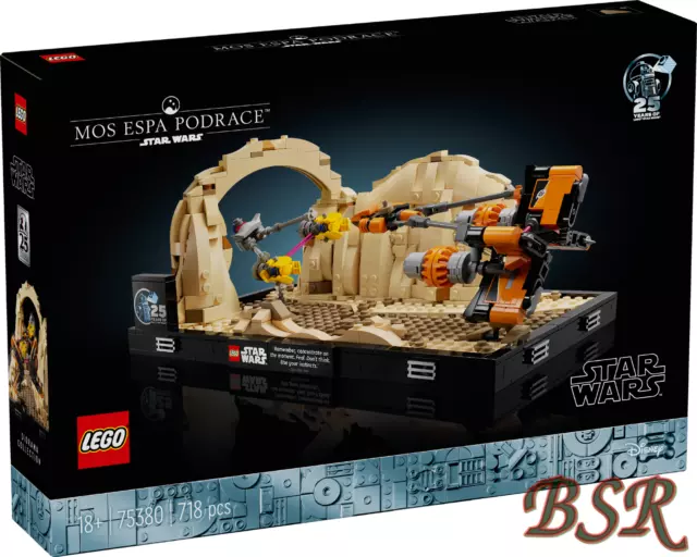 LEGO® Star Wars: 75380 Podrennen in Mos Espa – Diorama ! NEU & OVP !
