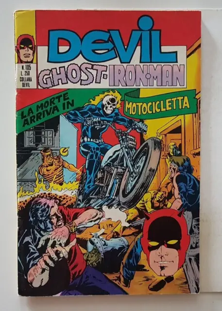 🔵 INCREDIBILE DEVIL N. 105 - Editoriale Corno - BUONO + (rif. 15942)