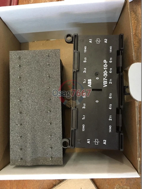 1PC ABB Miniature AC Contactor VB7-30-10-P 24VAC Brand New