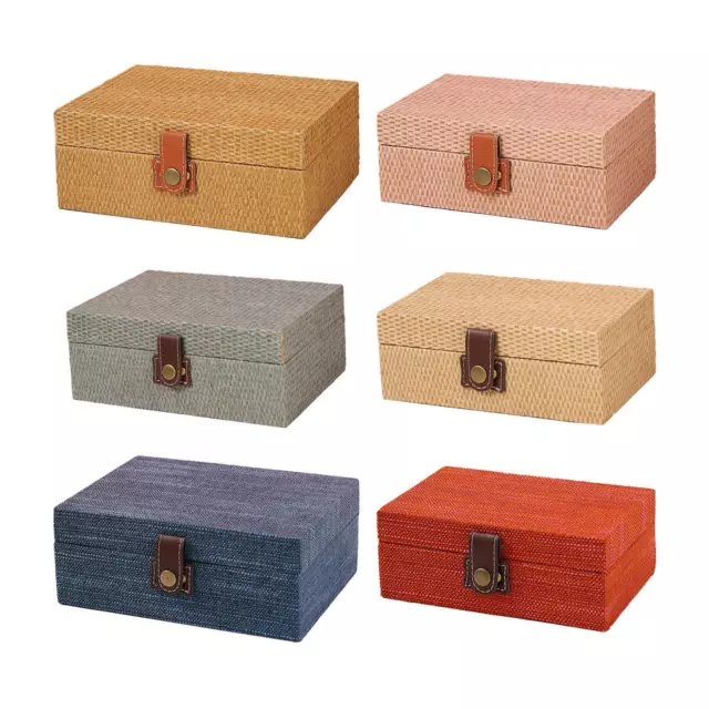 Storage Box Notebooks Wooden Organizer Container for Shop Window Decoration