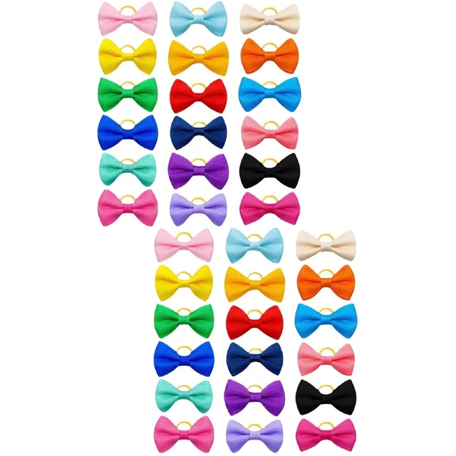 100 ud. bucles de perro reutilizables para decorar mascotas perro
