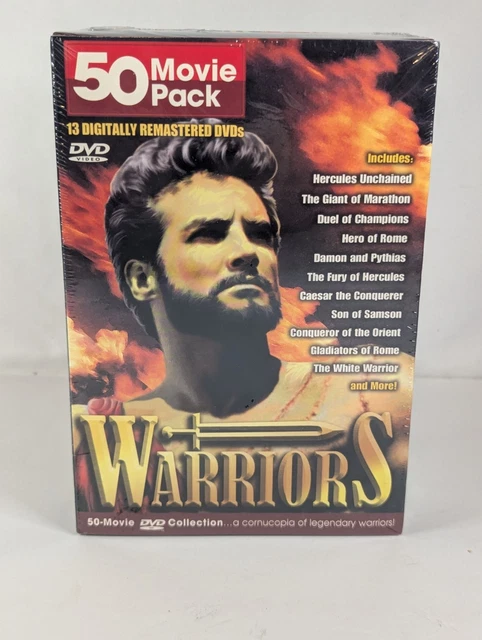 【輸入盤】Warriors - 50 Movie ­MegaPack ［DVD］ Warriors - 50 Movie MegaPack (DVD, 2006, 13-Disc Set) for