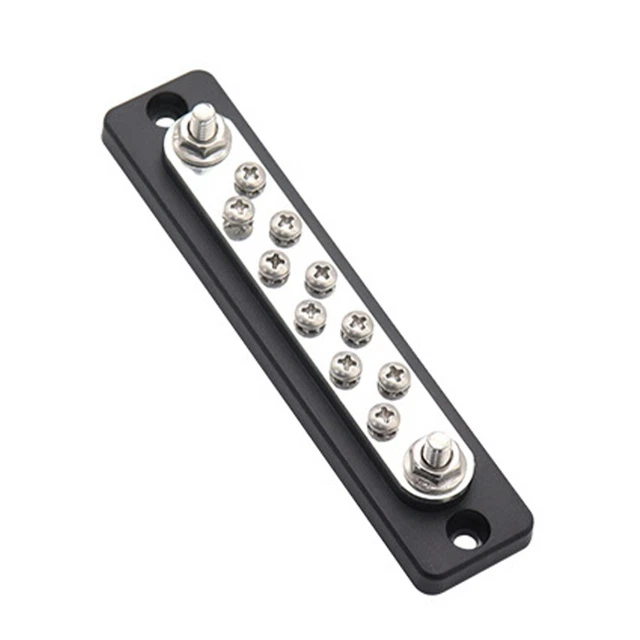 Brand New 10 Bit Bus Bar Car 150A 1 Pcs 10 X 4mm Screws 152 X 32 X 36mm