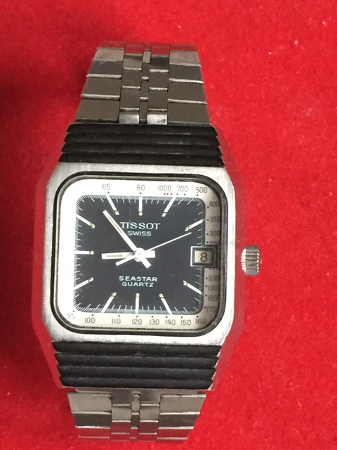 Ancienne montre TISSOT SEASTAR vintage, horlogerie, uhr ,orologerio