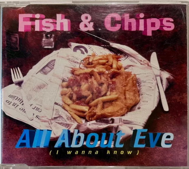 Fish & Chips All About Eve Remixes, Maxi-single CD, 1995