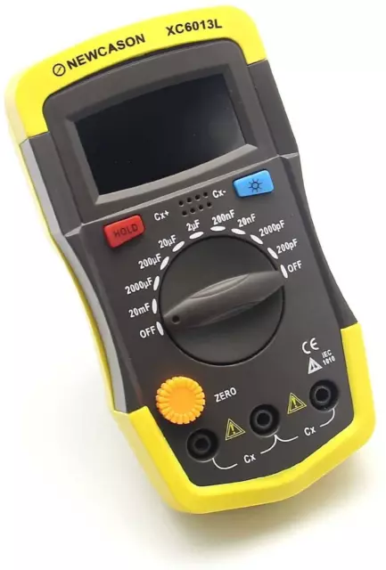 LCD Digital Meter XC6013L Capacitance Capacitor Tester mF uF Circuit Gauge