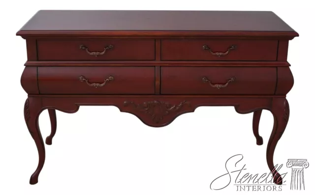 L61877EC: CENTURY Country French Red Painted Finish Commode Server