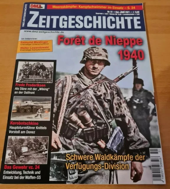 DMZ ZEITGESCHICHTE "Foret de Nieppe 1940" Ausgabe Mai-Juni 2021