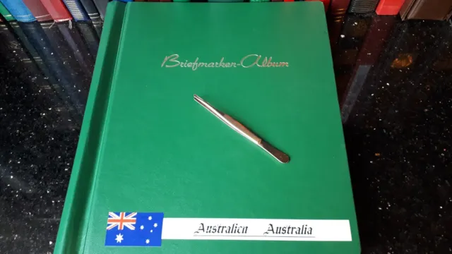 BRIEFMARKEN "AUSTRALIEN", schöne Sammlung auf 27 Albumseiten, unsortiert, TIP