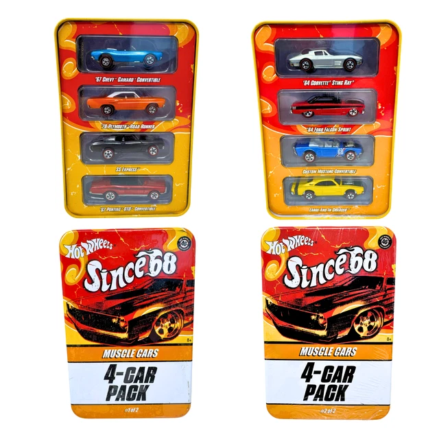 ミニカー HotWheels Since'68 ORIGINALS 4-CAR PACK Hot Wheels since 68 oringals 4-car pack | eBay
