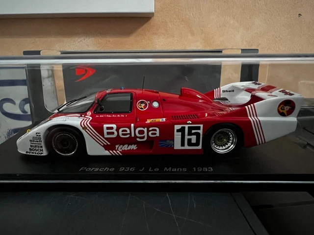 Miniature Bmw M1 1/43 Spark No.152 24h Le Mans 1985