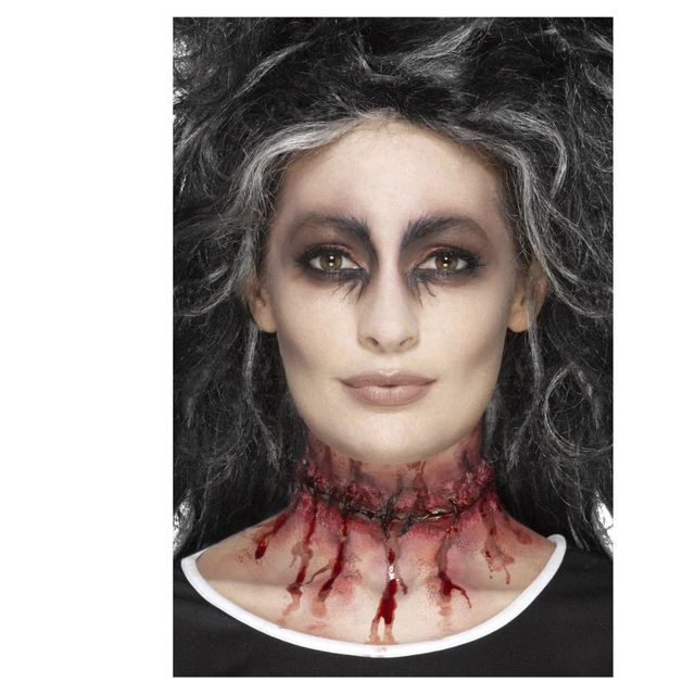 Latex Halloween Wound Stitched Scar Wound Make Up Accessory
