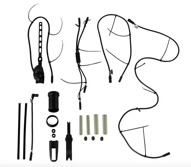 Kit 5 Rayons Shimano Dura Ace WH-9000-C24-CL-F - Longueur 283 Mm - Acier Noir - Occasion