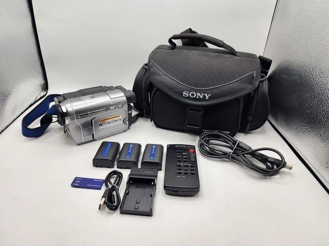 Videocámara Sony DCR-TRV480 Digital 8 HI-8 8 mm Video 8 Reproductor VCR Transferencia de Video