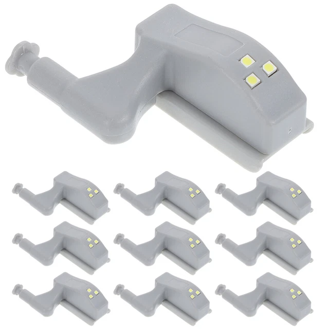 20 Pcs Automatic Lights Closet Cabinets Inner Sensor Night Wardrobe Hinge LED
