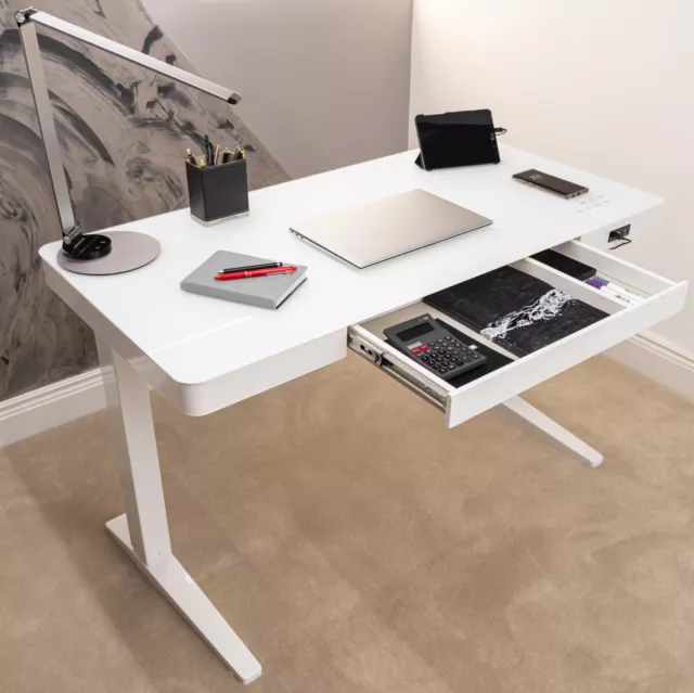 Smart Desk Height Adjustable (Glass Top)