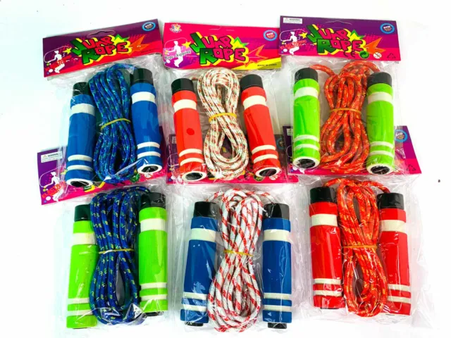 Soft Handle Skipping Rope Children Jump Boxing Fitness Speed Rope Adult Kids UK