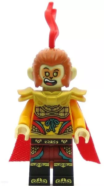 LEGO Monkie Kid Minifigure Monkey King (Genuine)