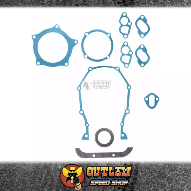 Felpro Timing Cover Gasket Set For Big Block Chrysler 383-426-440 - Fetcs12460-2