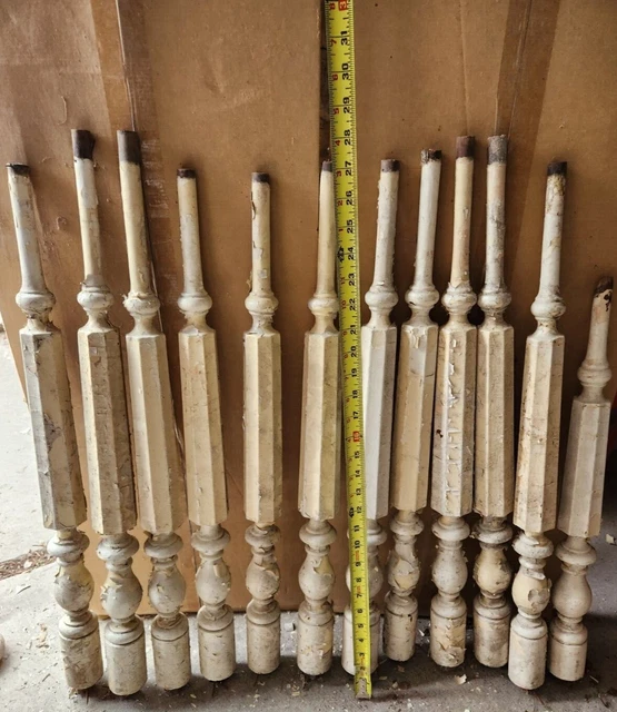 12 Vintage Antique Victorian Balusters Railing Spindles More Available
