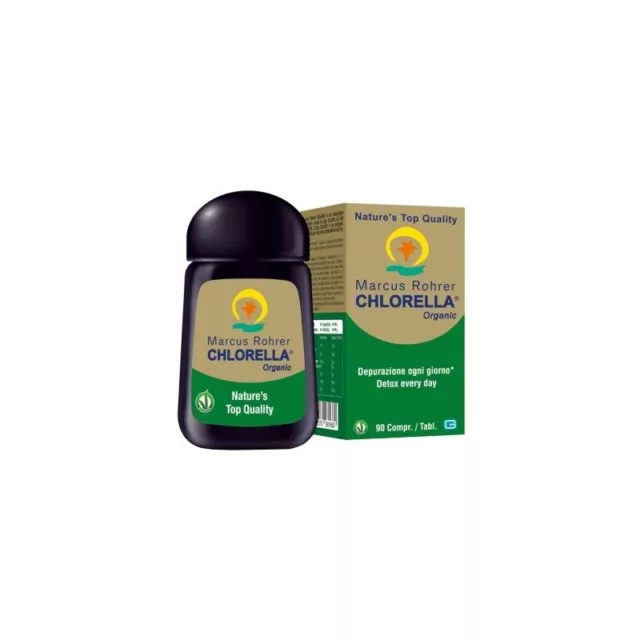 MARCUS ROHRER Chlorella - Antioxidant Supplement 90 Tablets